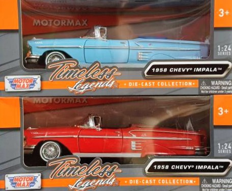 ماشین طرح CHEVY IMPALA فلزی کد ۷۳۲۷۷