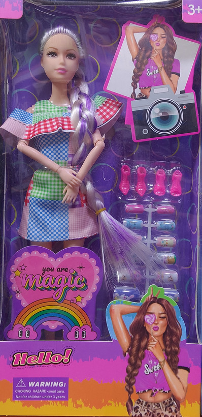 عکس باربی دخترانه Hello Magic - استوک