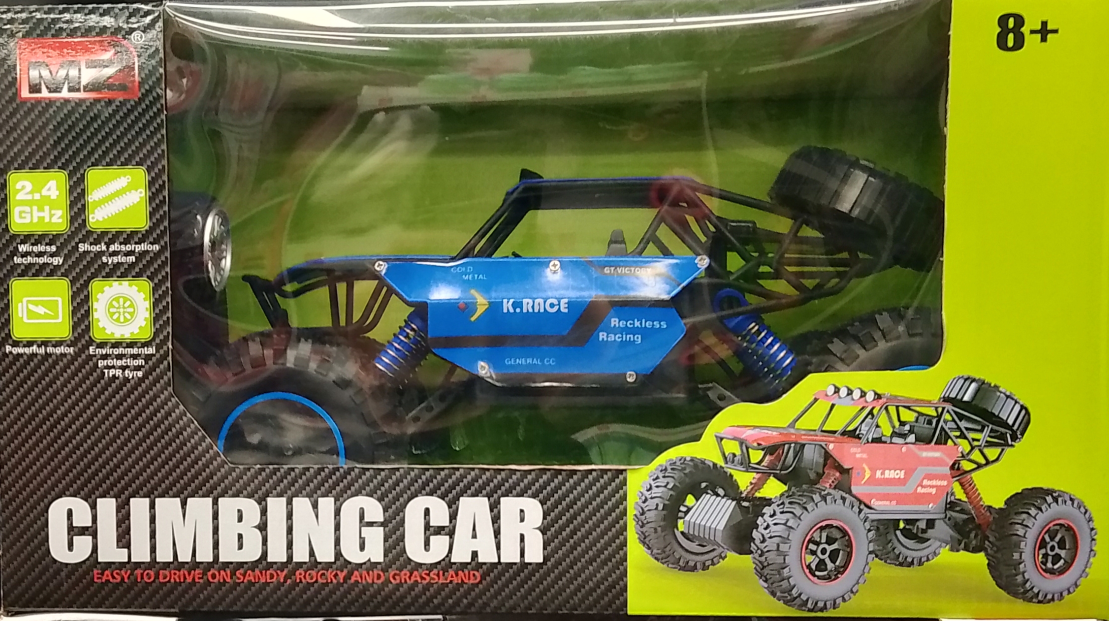 ماشین کنترلی شارژی برند climbing car