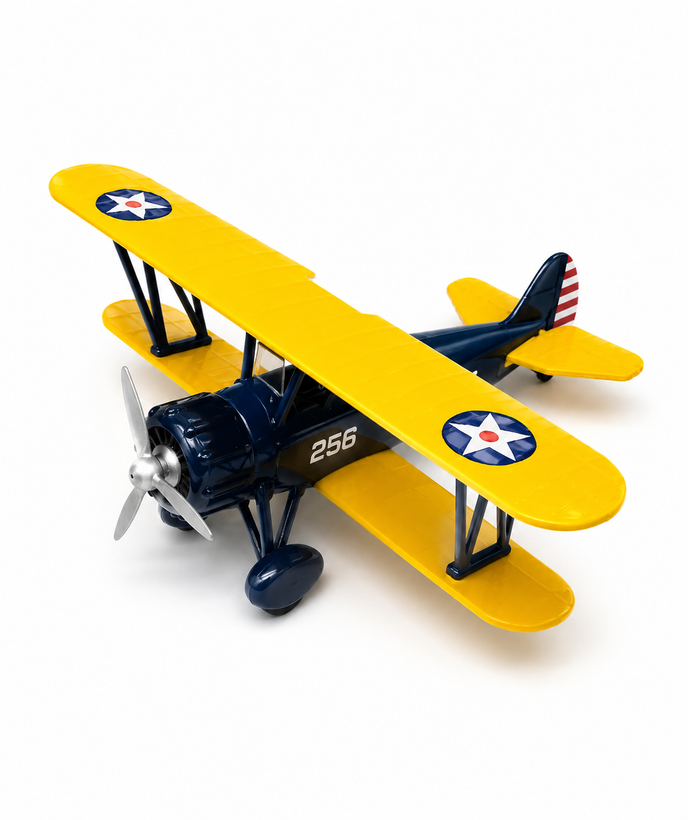 ماکت هواپیما جنگی ملخی BOEING STEARMAN-17