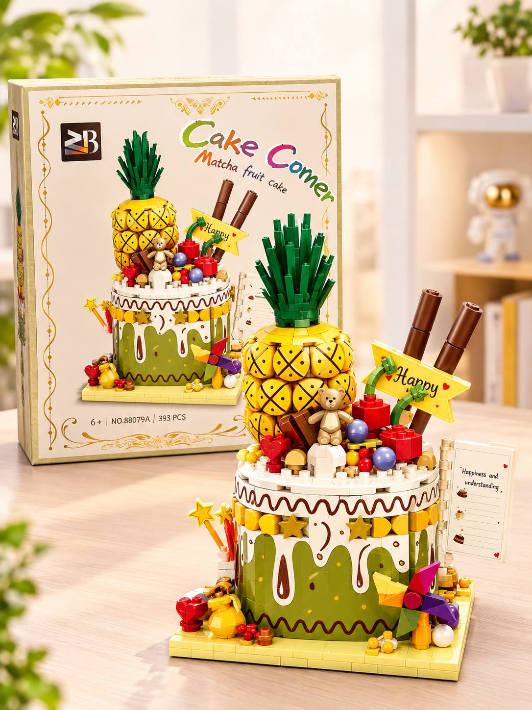 لگو کیک آناناس مدل Cake Corner | کد 88079A