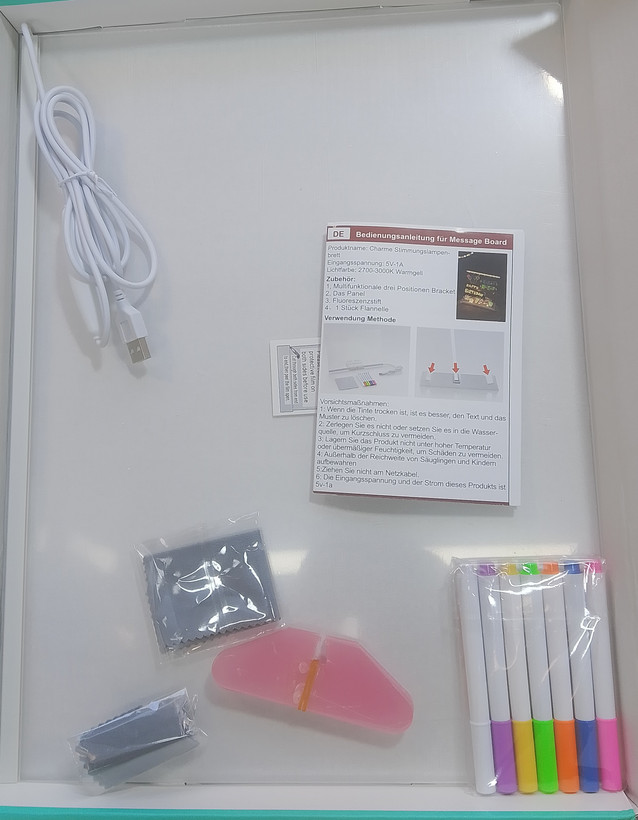 تخته نقاشی و نوشتاری LED سایز کوچک