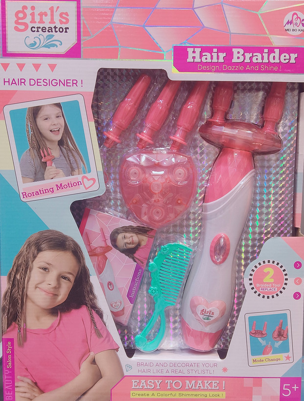ست بافت و طراحی مو دخترانه Hair Braider