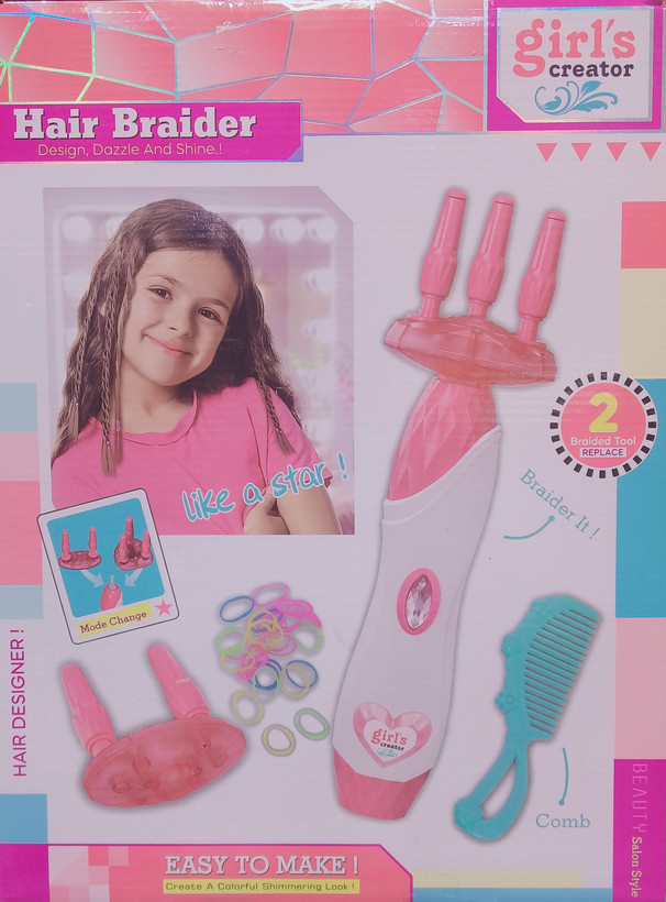 ست بافت و طراحی مو دخترانه Hair Braider