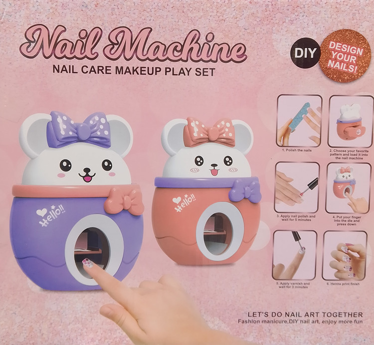 دستگاه طراحی ناخن کودک مدل خرگوشی Nail Machine